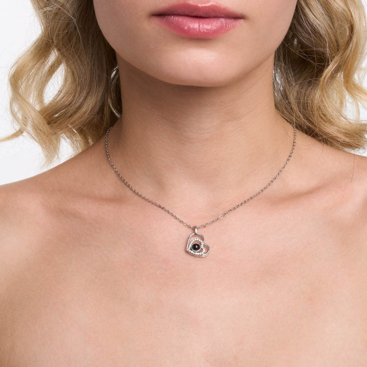 Dây Chuyền Trái Tim Ảnh Cá Nhân Hóa